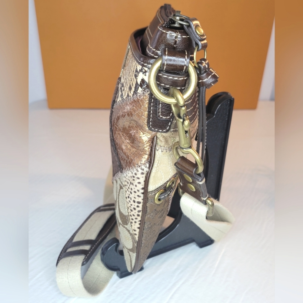 Coach Leatherware 1941 Patchwork Crossbody Bag Br… - image 5